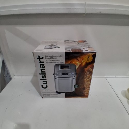 CUISINART COMPACT AUTOMATIC BREAD MAKER - MAKES 2LB LOAVES - BRUSHED STAINLESS (MODEL: CBK-110C) image 6