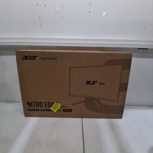 ACER NITRO EDA0 31.5" 1080P HD CURVED GAMING MONITOR - BLACK (MODEL: EDA320Q PBIIPX) image 2