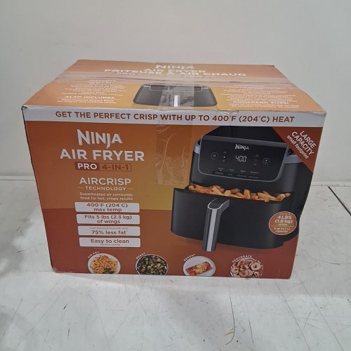 NINJA AIR FRYER PRO 4-IN-1 AIR FRYER -5QT - BLACK (MODEL: AF141C) image 11