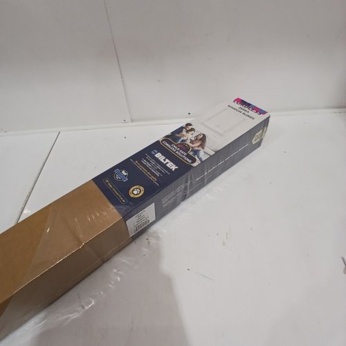 BILTEK ZEBRA CORDLESS WINDOW BLINDS - 33" X 72" - WHITE (MODEL: ‎ 274942-10) image 3