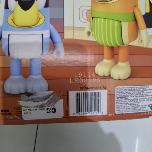 4PC BLUEY CHAT MATES COOKING FUN WITH THE HEELERS FIGURE SET (MODEL: 19114) image 2