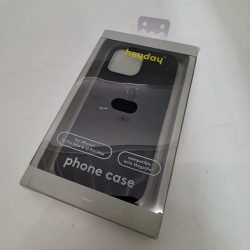 HEYDAY MAGSAFE PHONE CASE FOR IPHONE 12 PRO MAX/13 PRO MAX - BLACK image 4