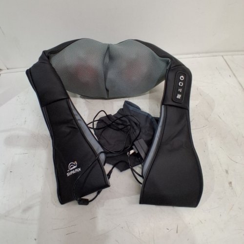 SNAILAX SHIATSU NECK SHOULDER & BACK MASSAGER WITH HEAT FUNCTION - 18W - BLACK (MODEL: SL-632NC) image 3