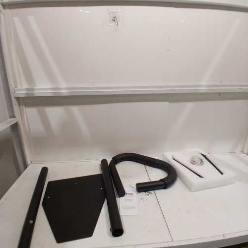 VEVOR HOT TUB HANDRAIL - 600LBS CAP - 48" - 63" - STAINLESS STEEL/BLACK (MODEL: H10263-63) image 2