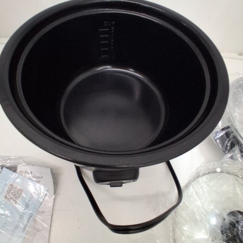 CHEFMAN ONE-TOUCH RICE COOKER - 10-CUP - BLACK (MODEL: RJ34-10C-M-V2-CA) image 4