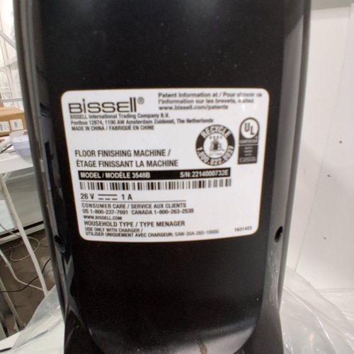 BISSELL TURBOCLEAN HARD FLOORS WET/DRY VACUUM - WHITE (MODEL:3548B) image 2
