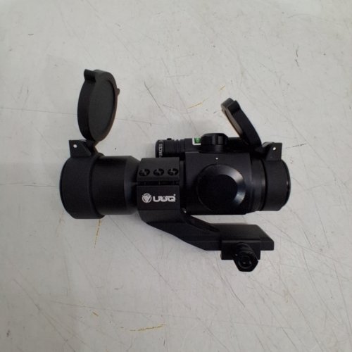 UUQ GREEN-DOT TACTICAL REFLEX OPTIC SCOPE - 1X30MM - BLACK image 2
