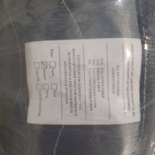HYBRID BED-IN-A-BOX MATTRESS - 14" - QUEEN - BLACK (MODEL:BQM02-MUHM262H0Q) image 5