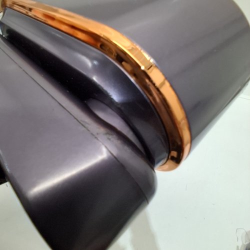 DIGITAL DISPLAY STEAM IRON -6.29" - 150 ML- PURPLE GREY AND COPPER (MODEL: FG-S12) image 4