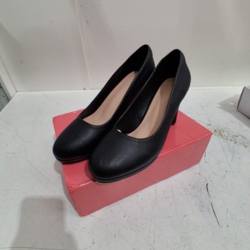 ALLEGRA K ROUNDED HEELS - SIZE 9 - BLACK (STYLE : BC0012-1) image 4