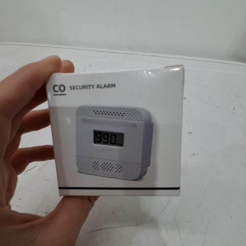 CO SECURITY ALARM MINI PORTABLE CARBON MONOXIDE DETECTOR - WHITE image 2