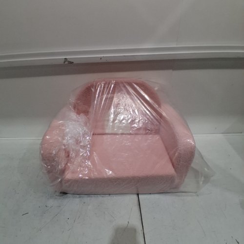 KIDS 2-IN-1 SOFT FOLD OUT COUCH - EXTRA PINK RAINBOW (MODEL:B0F7L8NFWV) image 6