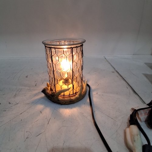 SCENTSY ELECTRIC WAX WARMER SET - ANTLER LODGE image 2