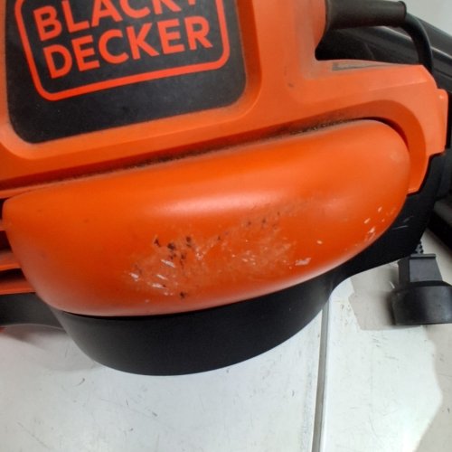 BLACK+DECKER CORDED VACUUM BACKPACK LEAF BLOWER & MULCHER - 250MPH/ 400CFM - BLACK/ORANGE (MODEL: BEBL7000) image 4