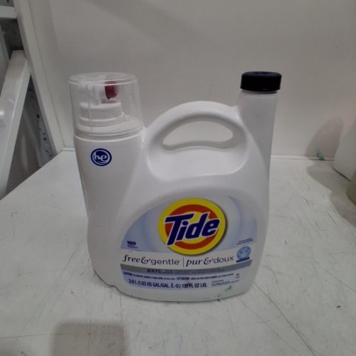 TIDE FREE & GENTLE PURCLEAN LAUNDRY DETERGENT - 100 LOADS - 3.9 L image 2