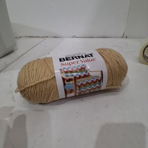 BERNAT SUPER VALUE YARN - MEDIUM 4, 3.5 OZ - DARK HEATHER image 3