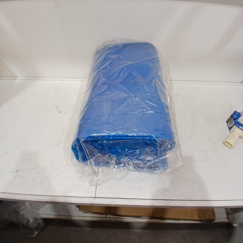 INTEX RECTANGULAR SOLAR POOL COVER - 18FT X 9FT - BLUE - (MODEL:28016E) image 2