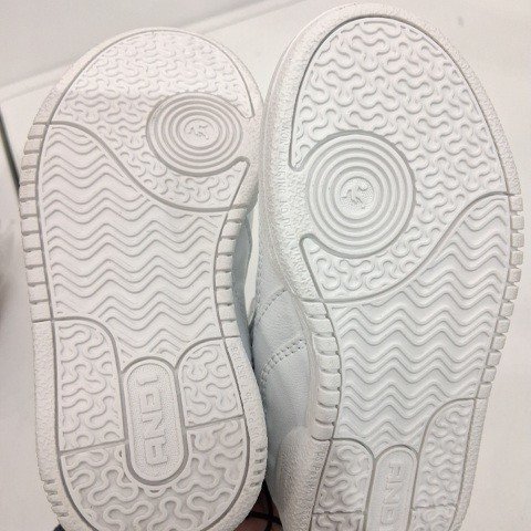 BOY'S ANDI HIGH-TOP SNEAKERS - SIZE 7 - WHITE image 3