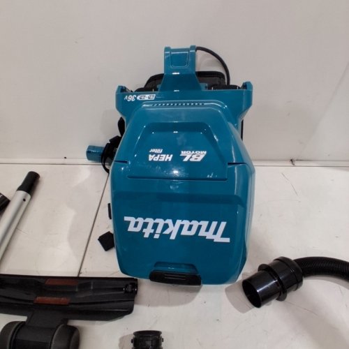 MAKITA 18VX2 LXT CORDLESS BACKPACK VACUUM CLEANER - TOOL ONLY (MODEL: DVC261ZX11) image 5
