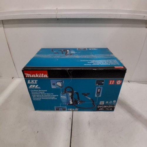 MAKITA 18VX2 LXT CORDLESS BACKPACK VACUUM CLEANER - TOOL ONLY (MODEL: DVC261ZX11) image 7