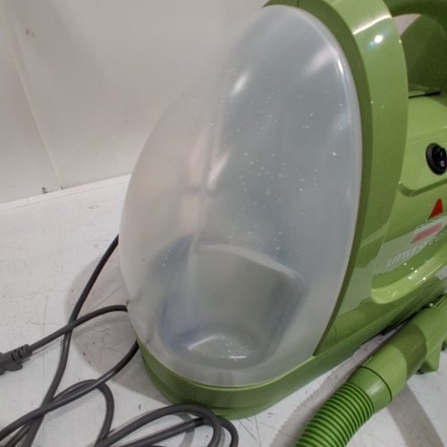 BISSELL LITTLE GREEN PORTABLE CARPET AND UPHOLSTERY SPOT VACUUM CLEANER - GREEN (MODEL: 3353G) image 4