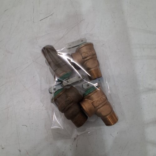 4 SAFETY RELIEF VALVE- 3\4" X 3\4" - 200,000 BTU - BRASS image 5