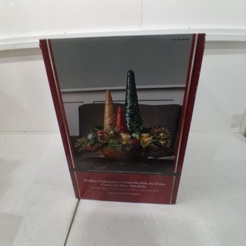 HOLIDAY CENTERPIECE WITH LED LIGHTS - 18" X 19.5" - MULTI-COLORED (MODEL:1831394) image 4