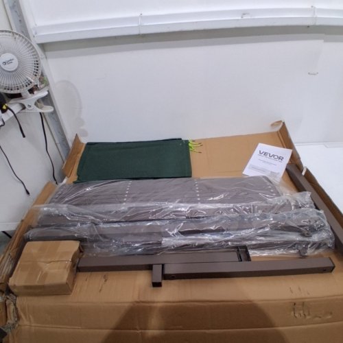 DOUBLE EXPANDABLE BARRICADES WITH LOCKING CASTERS PORTABLE FOLDING SECURITY - 40" X 24FT - BROWN (MODEL: XSJ-S-0005) image 2