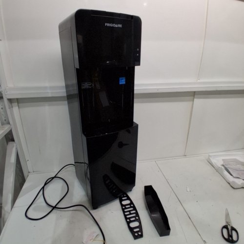 FRIGIDAIRE TOP-LOAD HOT & COLD WATER COOLER/DISPENSER - FITS 3-5 GALLON BOTTLES - BLACK (MODEL: EFWC498) image 3