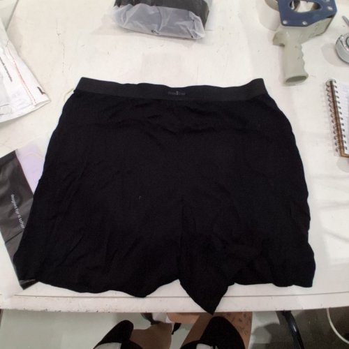 WOMAN'S MELLOW COOLNG DREAM SHORTS - EXTRA LARGE - BLACK image 3