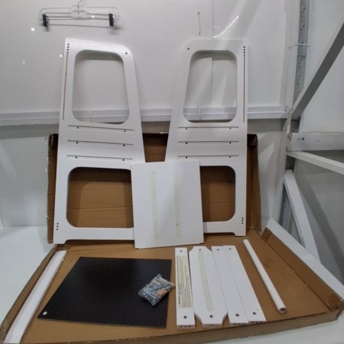 DREAM ON ME THE EXPLORA TODDLER LEARNING TOWER - 15" X 17" X 35" - WHITE (MODEL: 798) image 2