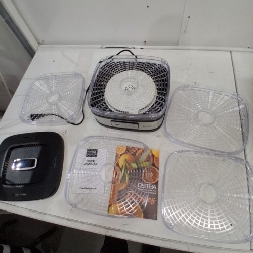 OSTBA ADJUSTABLE 5-TRAY FOOD DEHYDRATOR MACHINE - 240W - SILVER (MODEL: GGJ-261B) image 4