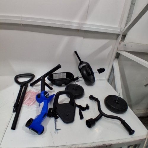 TODDLER JOOVY TRICYCOO TRICYCLE - 55 LBS MAX - BLUE/BLACK (MODEL: TRICYCOO 1200) image 3