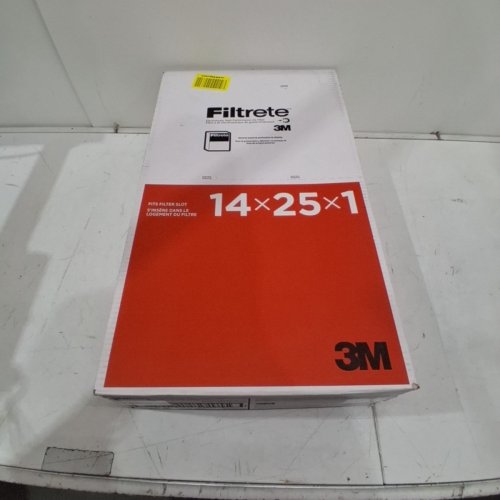 3PK 3M FILTRETE MICRO ALLERGEN DEFENSE FURNACE FILTER MPR 1000 - 14" X 25" X 1" - WHITE (MODEL: 9801DC-6C) image 4