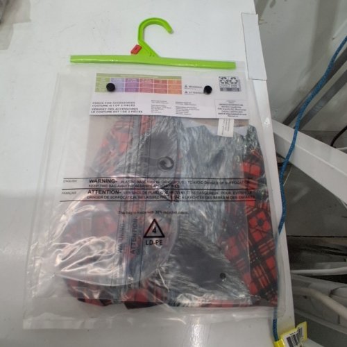2PC TODDLER RUBIES WEREWOLF COSTUME - 2T - RED/BLACK/GREY (STYLE: 1002834) image 3