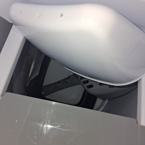 LITTER GENIE PAIL STYLE CAT LITTER WASTE DISPOSAL SYSTEM - WHITE/GREY (MODEL: 00666594210890) image 4
