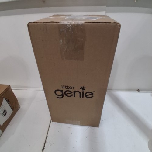 LITTER GENIE PAIL STYLE CAT LITTER WASTE DISPOSAL SYSTEM - WHITE/GREY (MODEL: 00666594210890) image 5