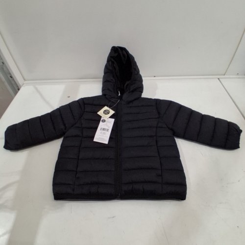 BOYS PUFFER JACKET - 3T - BLACK (STYLE: GRF60520TB) image 3