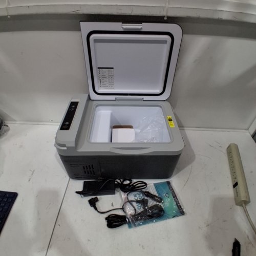 EUHOMY CAR REFRIGERATOR COMPRESSOR ELECTRIC COOLER WITH APP CONTROL - 10L - GREY (MODEL: CF020-10) image 3