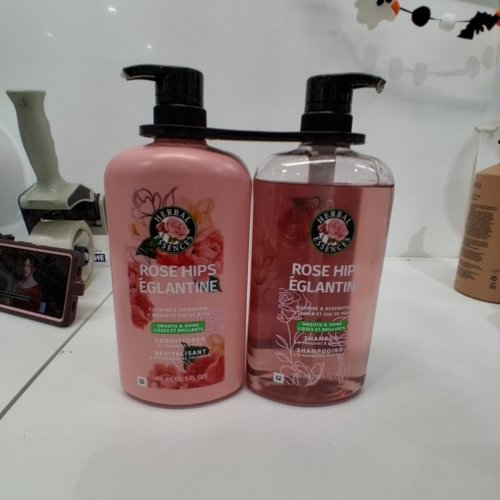 2PC HERBAL ESSENCES ROSE HIPS SHAMPOO AND CONDITIONER - 33.8 OZ + 32.5 OZ image 3