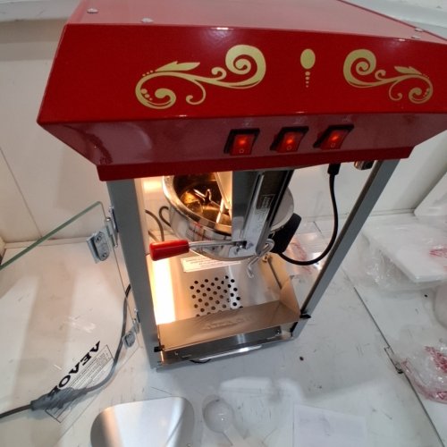 VEVOR COMMERCIAL COUNTERTOP POPCORN MACHINE - 8OZ - 850W - (MODEL: NP08001SE) image 2
