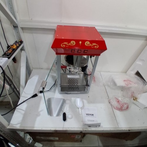 VEVOR COMMERCIAL COUNTERTOP POPCORN MACHINE - 8OZ - 850W - (MODEL: NP08001SE) image 3