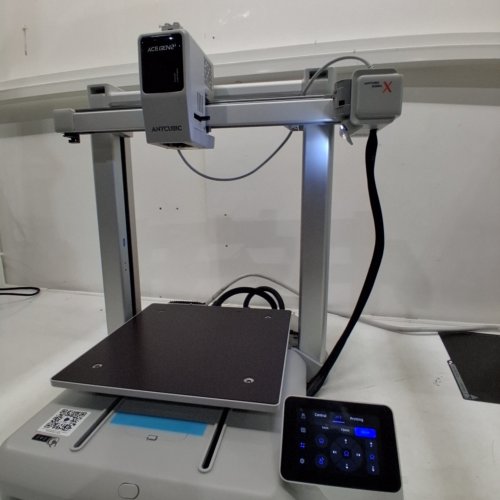 ANYCUBIC KOBRA X 3D PRINTER - 600MM/S HIGH-SPEED FDM PRINTER WITH 4-COLOR PRINTING, 49-POINT AUTO-LEVELING, SMART AI DETECTION - LIGHT GREY - 260 X 260 X 260 MM - (MODEL:KOBRA X) image 6