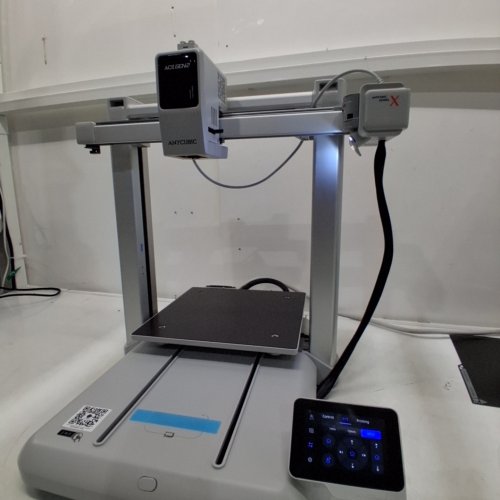 ANYCUBIC KOBRA X 3D PRINTER - 600MM/S HIGH-SPEED FDM PRINTER WITH 4-COLOR PRINTING, 49-POINT AUTO-LEVELING, SMART AI DETECTION - LIGHT GREY - 260 X 260 X 260 MM - (MODEL:KOBRA X) image 7