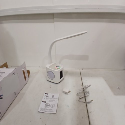 MULTIFUNCTIONAL LED DESK LAMP WITH PEN HOLDER - 10W, 5 V/2A - WHITE (MODEL: T188) image 4