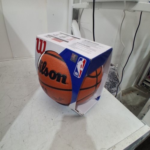 WILSON WILSON NBA AUTHENTIC SERIES OUTDOOR BASKETBALL - SIZE 7 - ORANGE/BROWN image 3