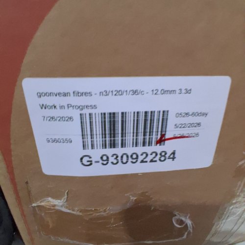 GOONDVEAN SHORT NYLON FIBER - 12.0 MM - WHITE (STYLE: N3/120/1/36/C) image 2