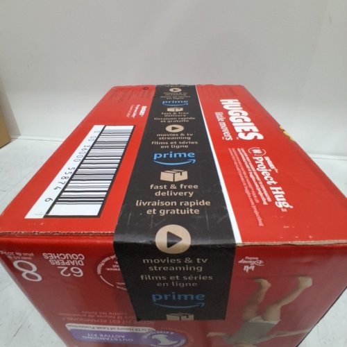 62PK HUGGIES LITTLE MOVERS DIAPERS - SIZE 8 image 4