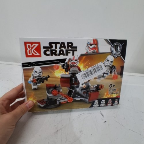 134PC STAR CRAFT BUILDING BLOCK SET (MODEL:K-005) image 4