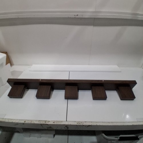 LED MODERN BATHROOM VANITY DIMMABLE LIGHT FIXTURE - 40" - BROWN (MODEL:‎9553E - 3T) image 2